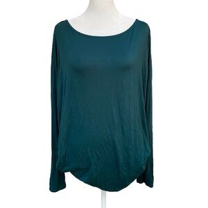 Miami Dark Green Long Sleeve Top
